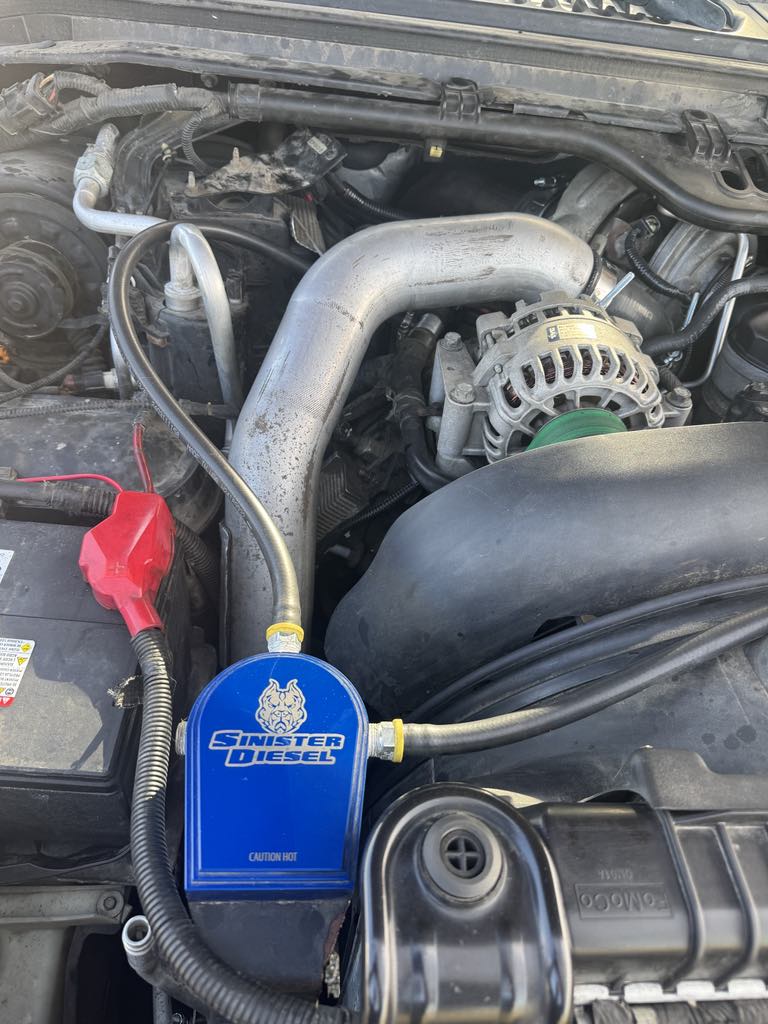 6.0 HD intercooler boots