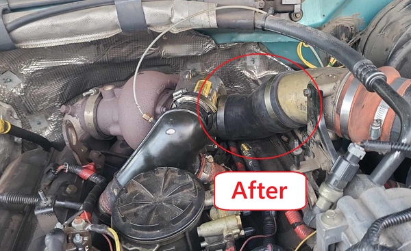OBS Intake boot - Turbo to CCV