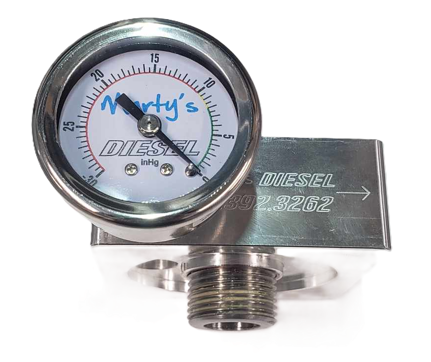 Marty's Diesel Billet fuel filter base