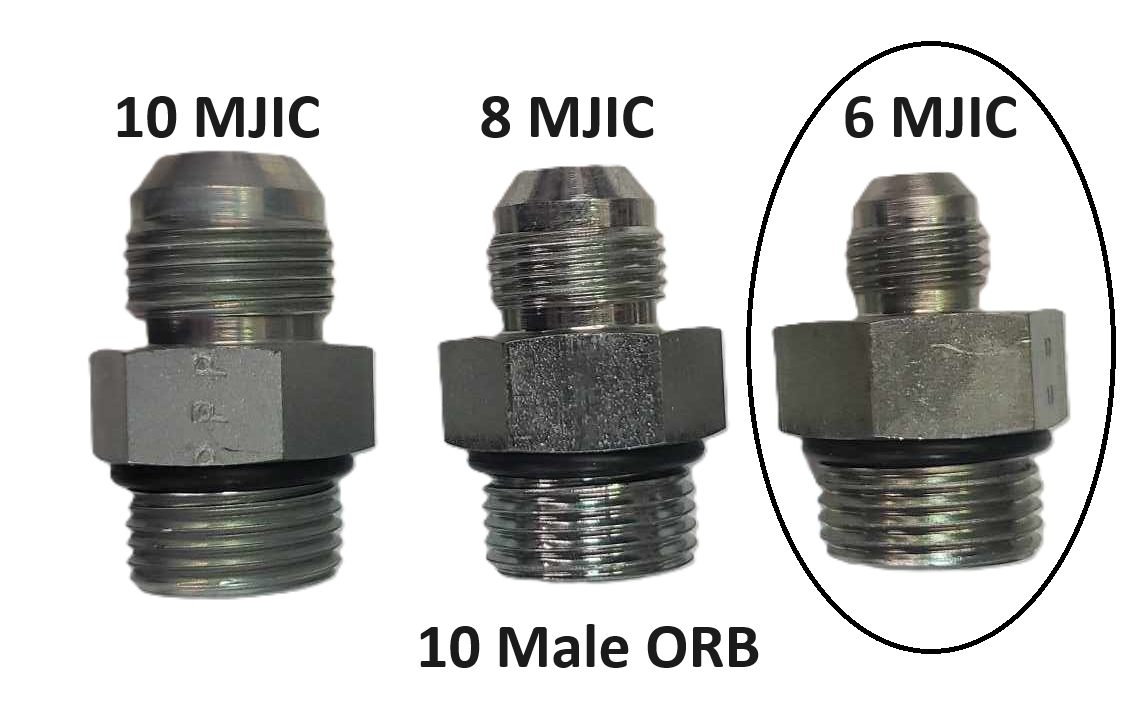 Retro fuel filter base adapter fititng - 3/8"