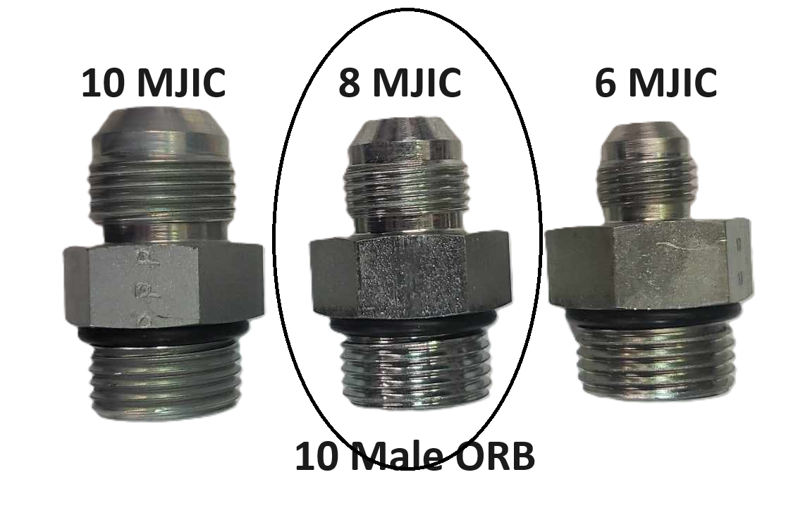 Retro fuel filter base adapter fititng - 1/2"