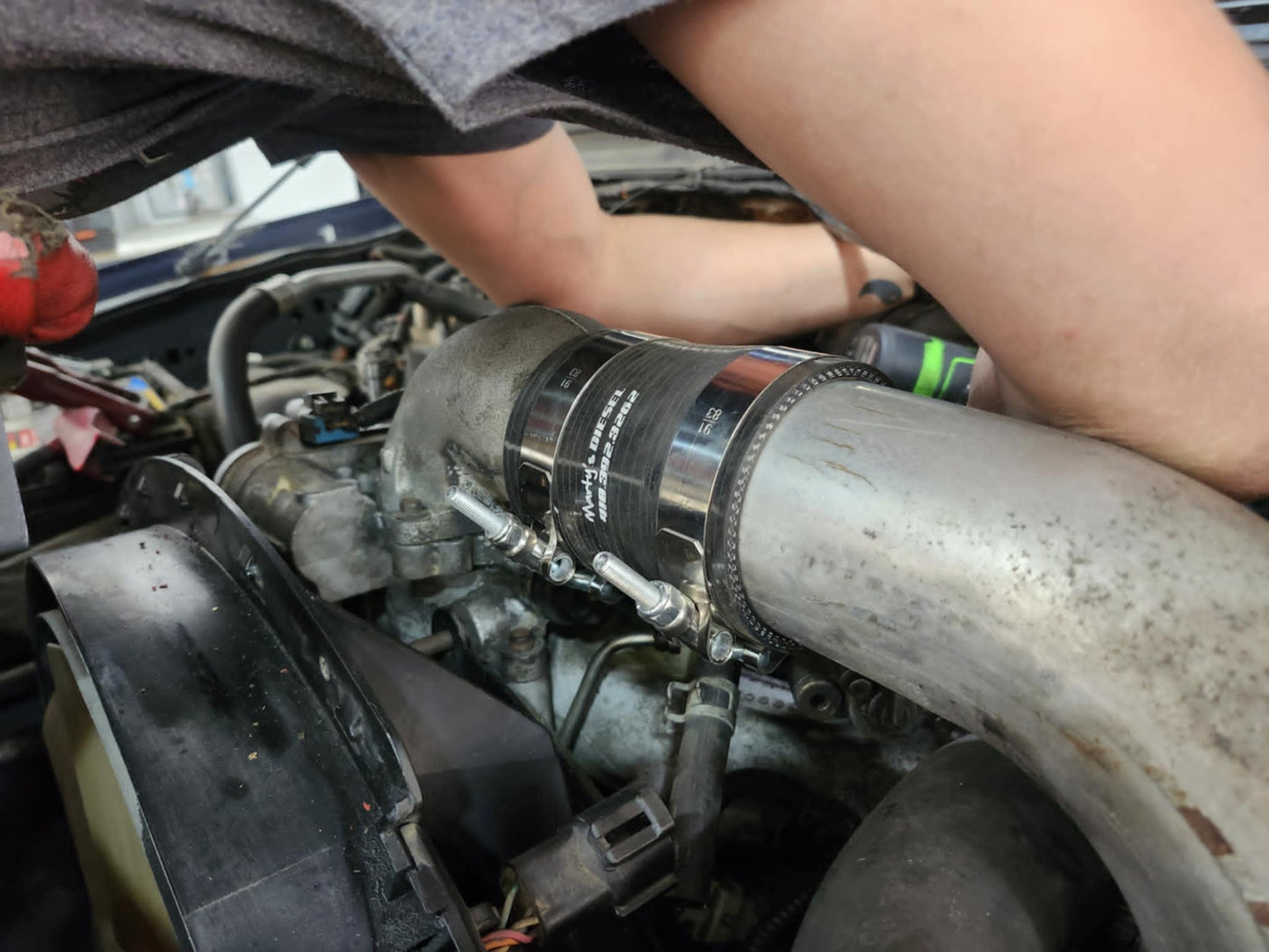 6.0 HD intercooler boots