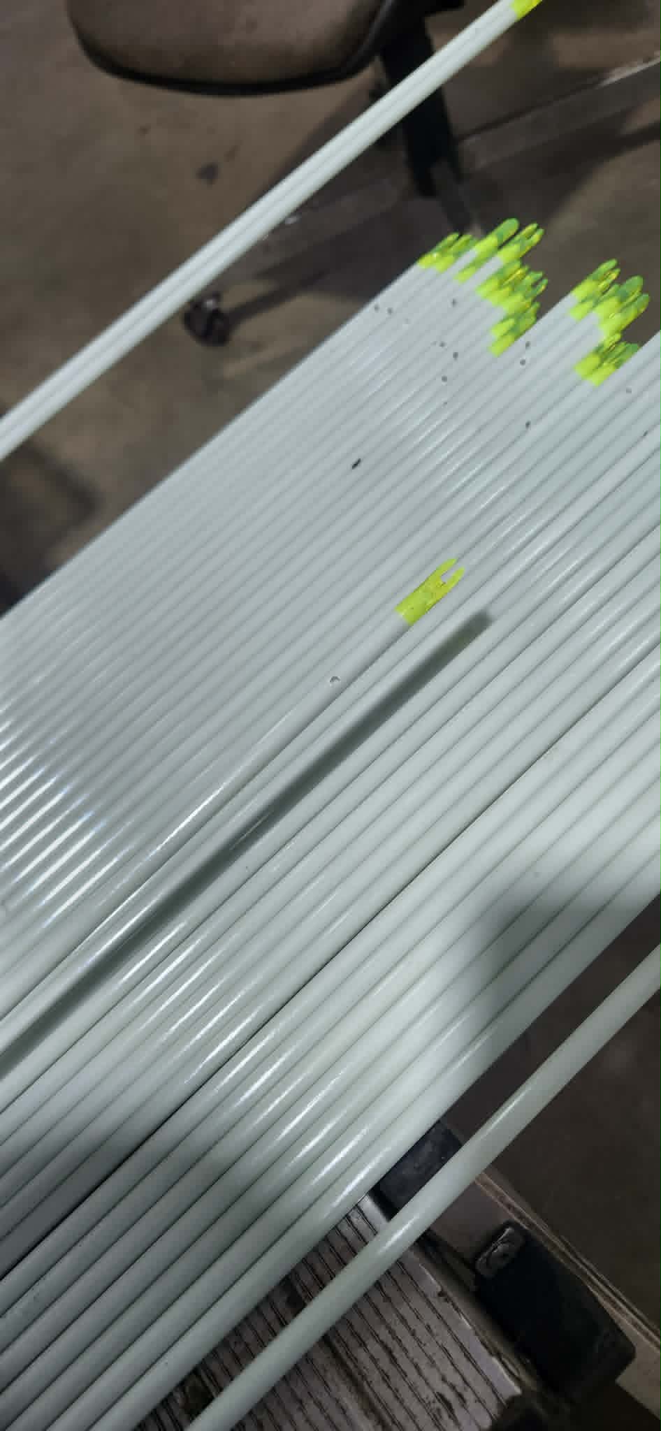 Complete Fiberglass Arrow with Marty's TNT ferrule