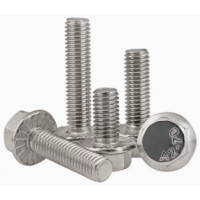 6.0L Powerstroke Stainless Steel Up Pipe Serrated Flange Hex Head Screw