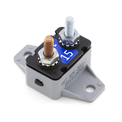 Eaton's Bussmann Series 123B15-A2P-KA Shortstop® Circuit Breaker, Type III Reset, 15A, 24VDC