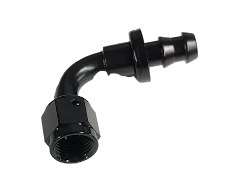 3/8" 90° hose fitting - Aluminum