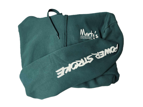 Marty's Diesel GREEN Hoodie *IN STOCK*