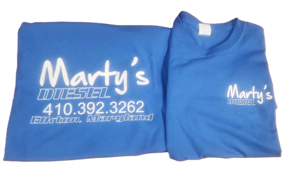 Marty's Diesel BLUE T-Shirts