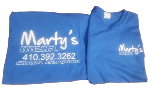 Marty's Diesel BLUE T-Shirts