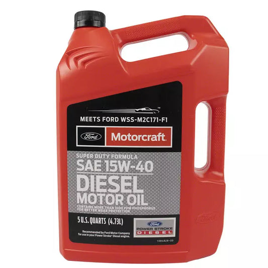 Motorcraft Diesel Conventional Engine Oil 15W-40 5 Quart