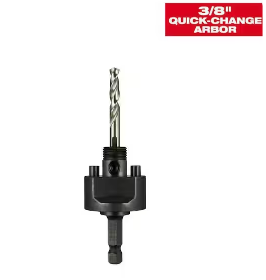 Milwaukee quick change arbor