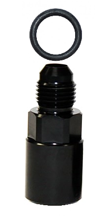 Billet base adapter fitting for Bosch pumps - Aluminum