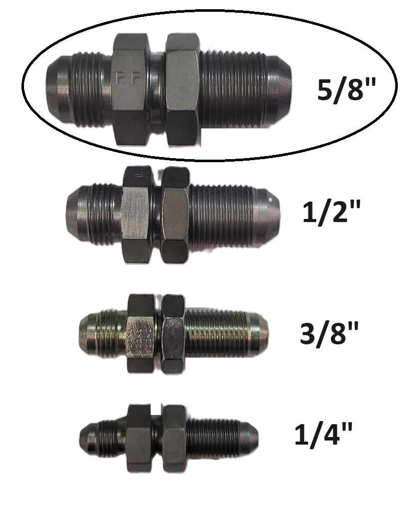 Bulkhead Fittings - 5/8"
