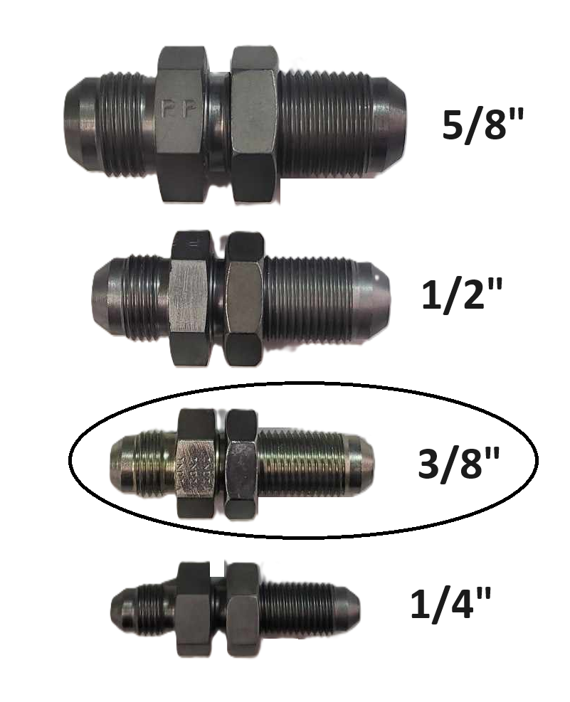 Bulkhead Fittings - 3/8"