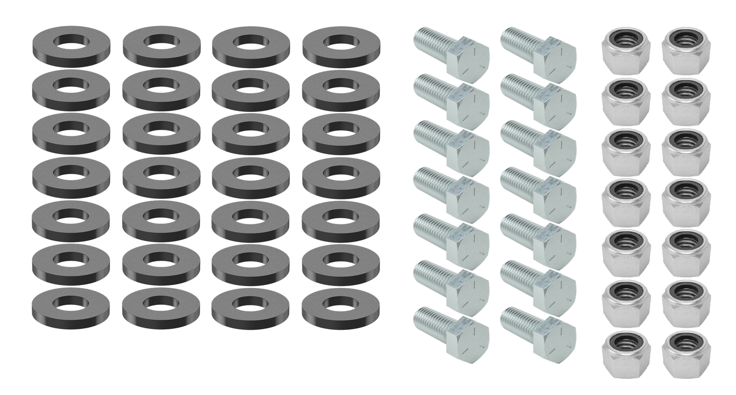 Coil Bucket Hardware Kit (7/16")