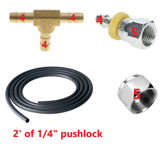 OBS Exhaust back pressure reroute kit