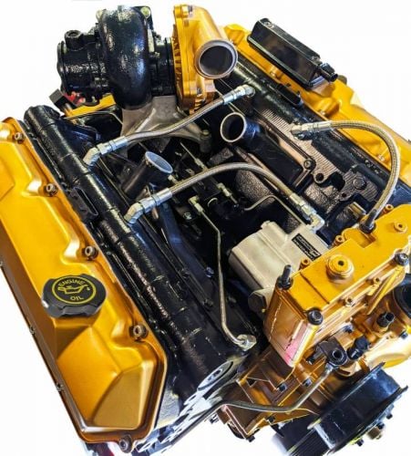 94.5-98.5 7.3L CNC Fab 4-Line Feed Valley Mount Fuel Line Kit - 42201X
