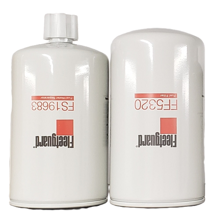 Long Fleetguard replacement filters