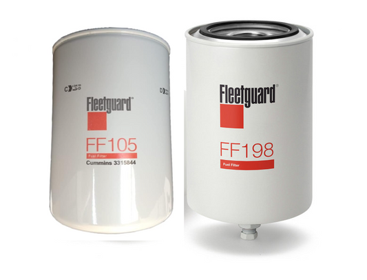 Short Fleetguard replacement filters