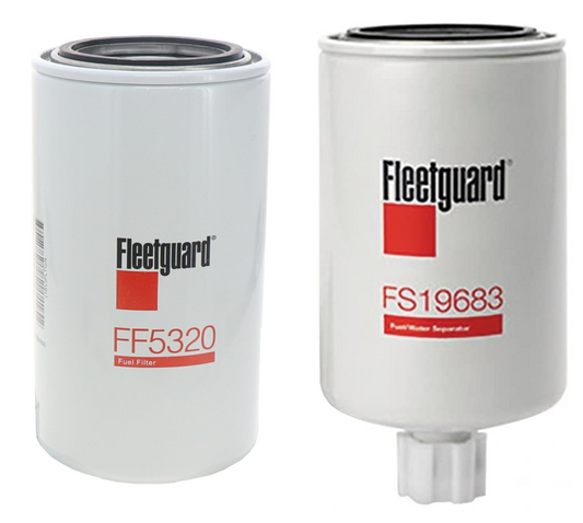 Long Fleetguard replacement filters