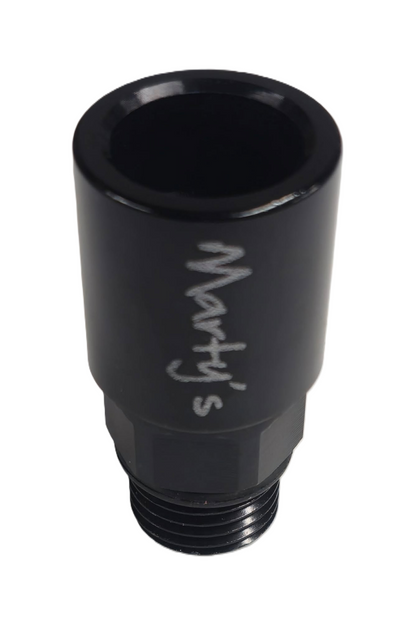 Billet base adapter fitting for Bosch pumps - Aluminum
