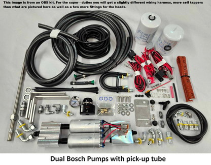 Super Duty Dual Bosch Fuel Kit