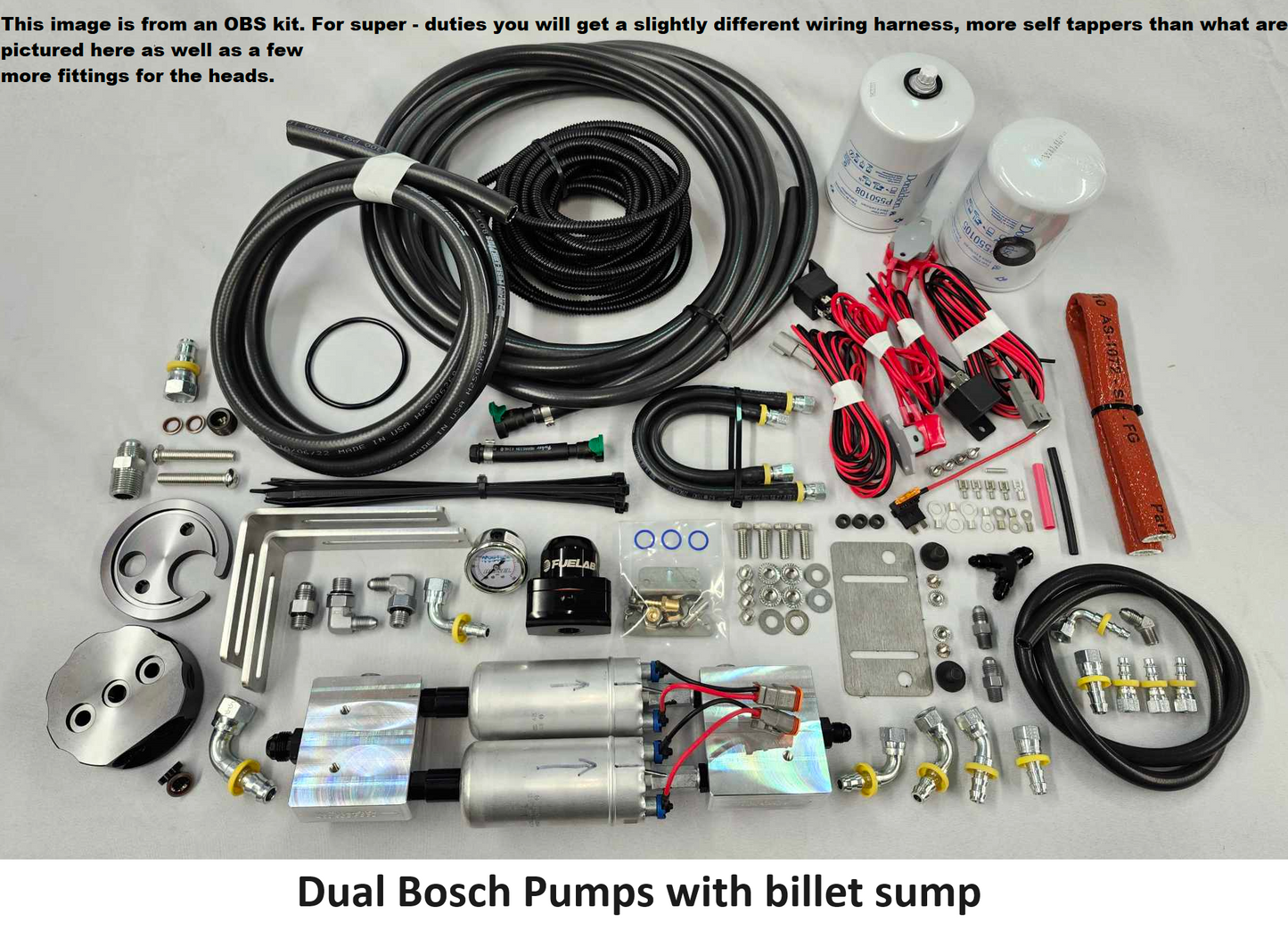 Super Duty Dual Bosch Fuel Kit