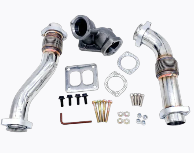 Odawgs Diesel Bellowed Up Pipes - 7.3 Powerstroke OBS (1994-1998)