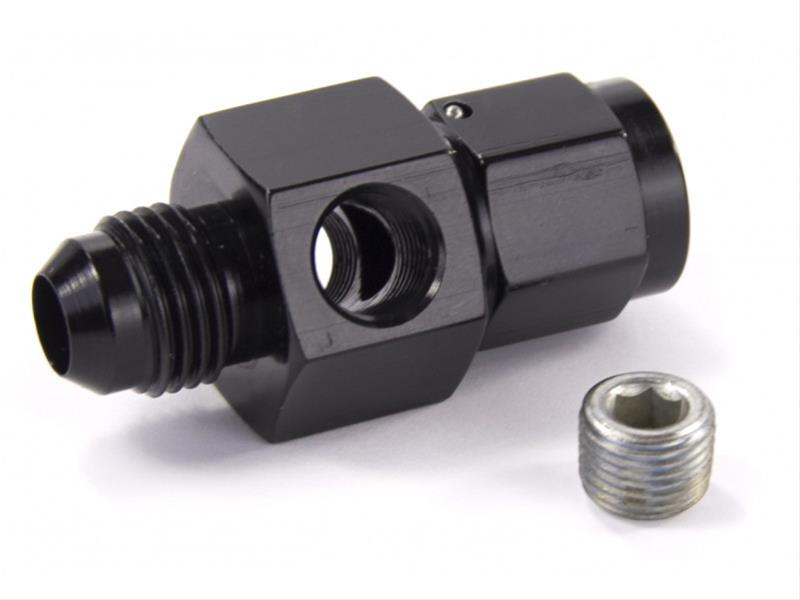 6 x 6 inline adapter with pressure port – Marty's Diesel