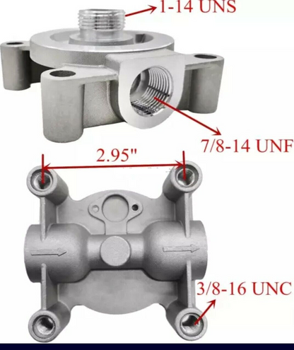 Fleetguard Fuel FIlter head