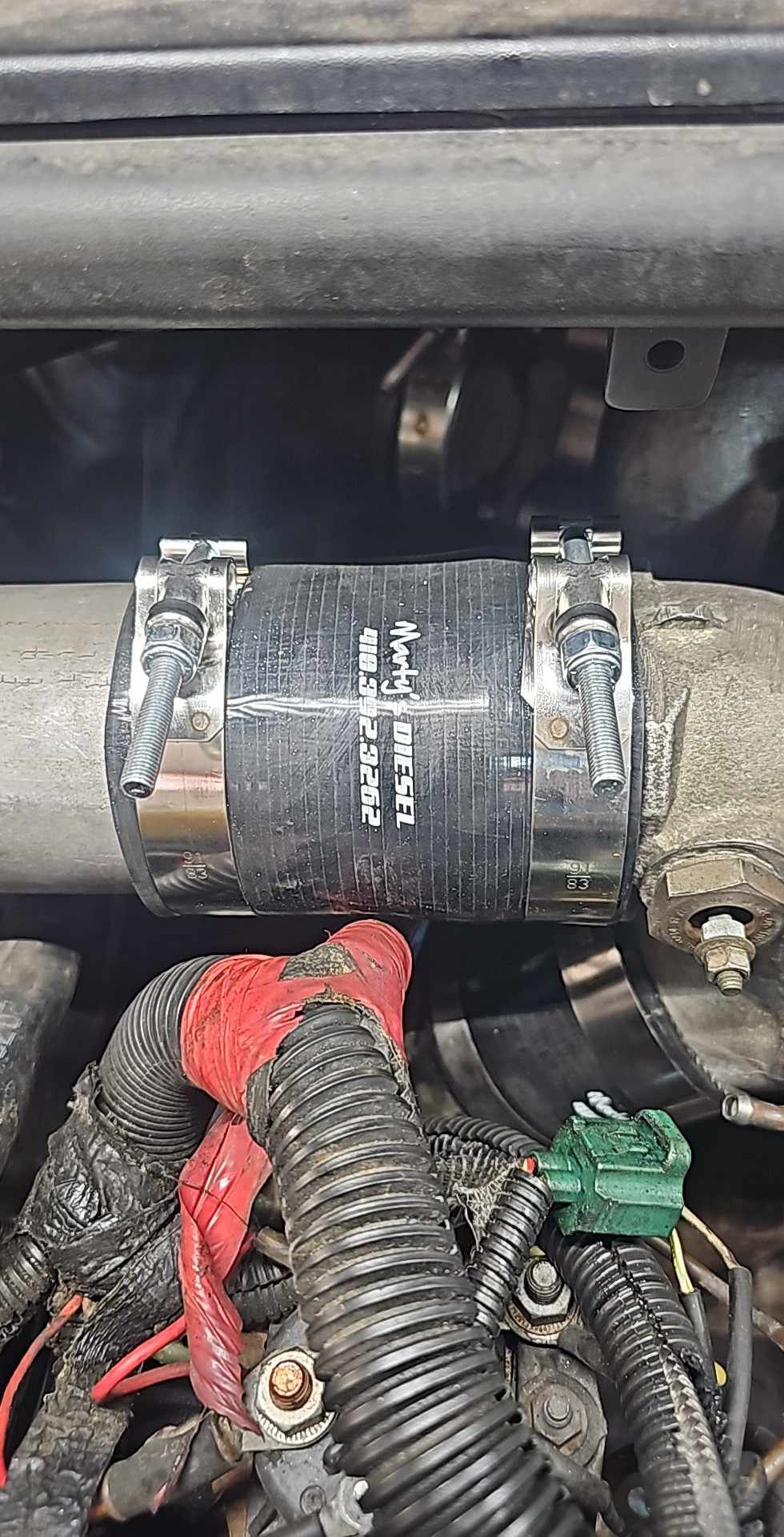 7.3 Super Duty HD intercooler boots