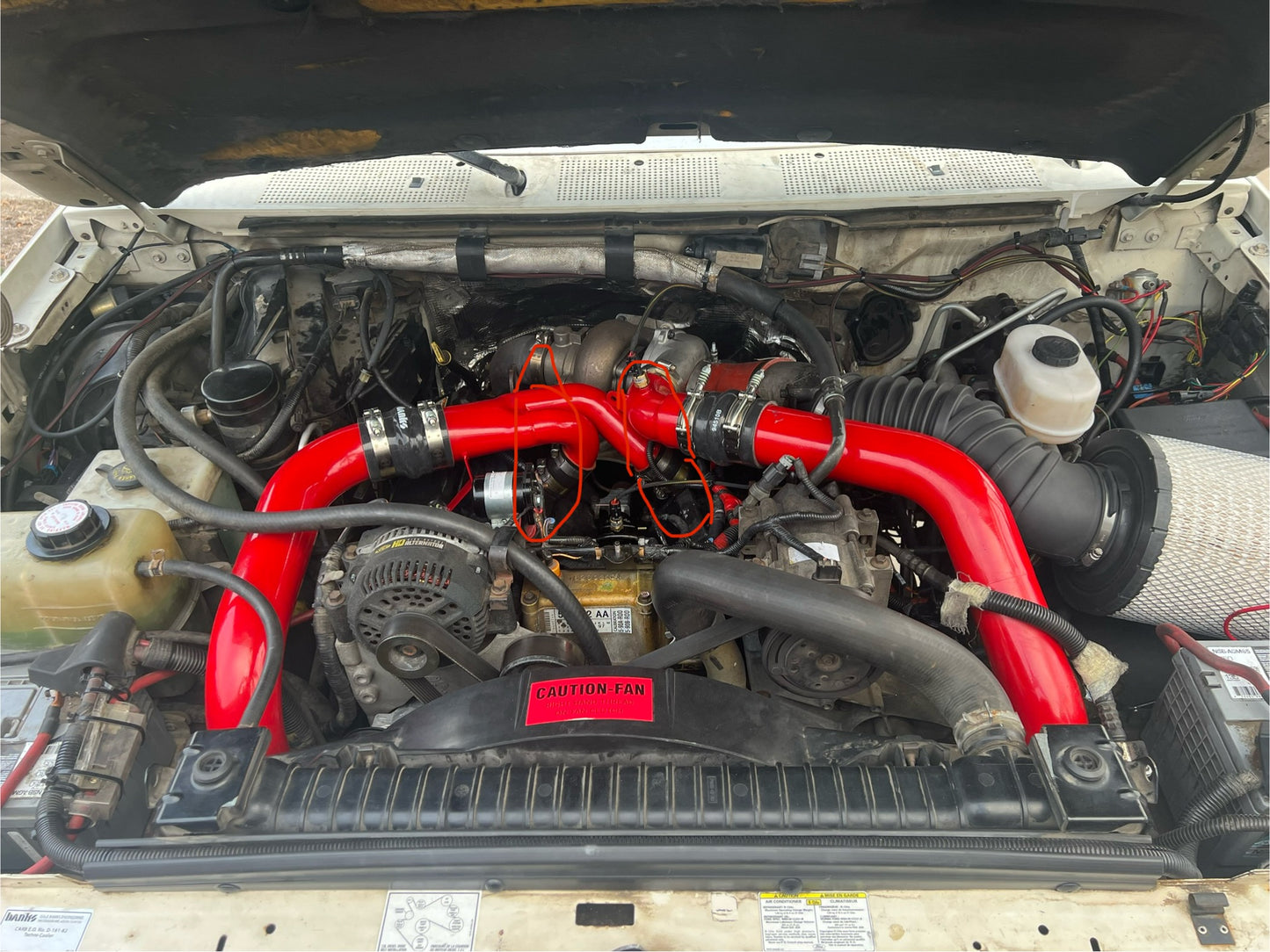 Marty's OBS air intake system